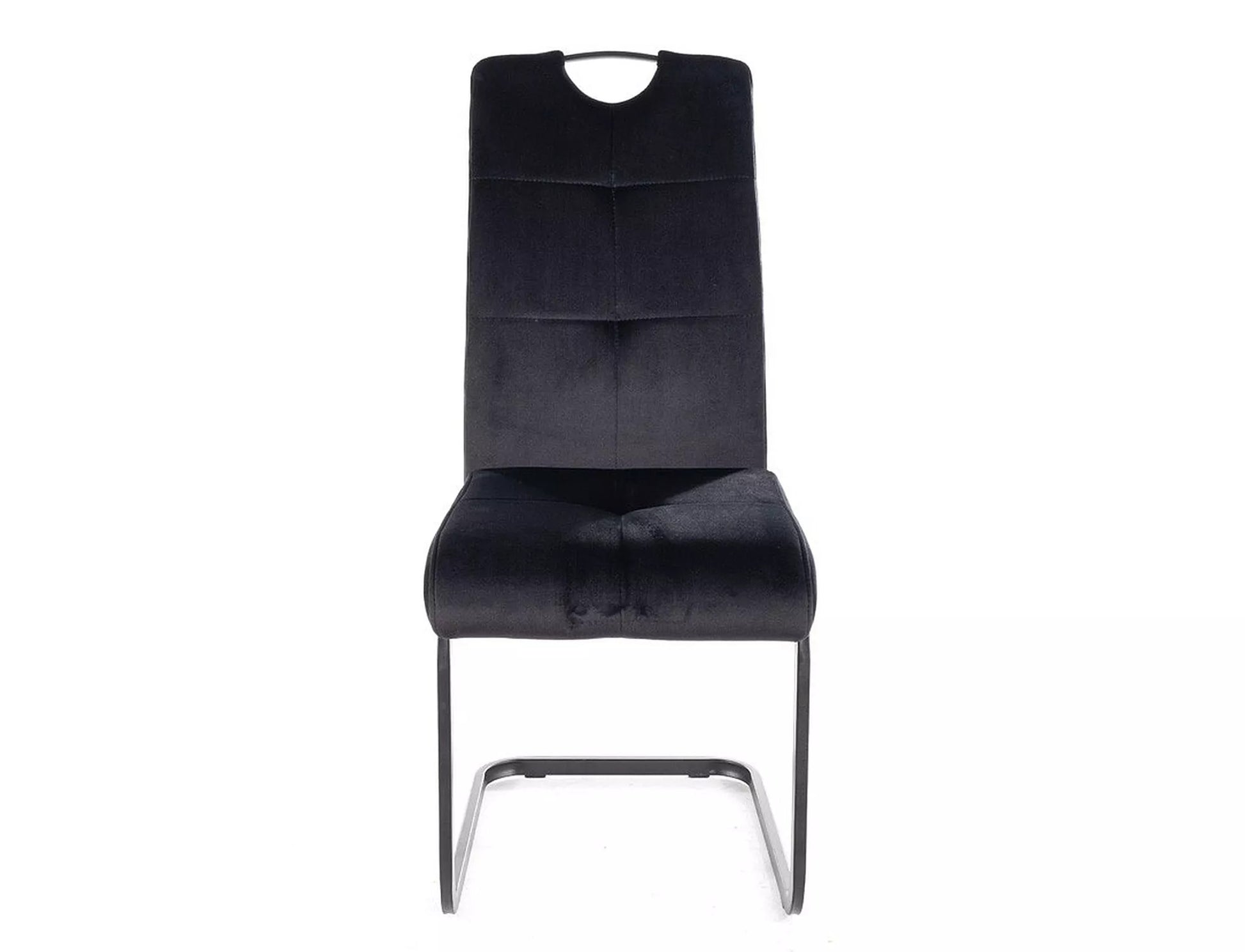 Kitchen Chair Izmir | size: Width: 43cm, Height: 101cm, Depth: 47cm | color: Black | image: 1 | variant: 1003955