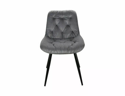 Kitchen Chair Jacksonville | size: Width: 49cm, Height: 84cm, Depth: 43cm | color: Gray | image: 1 | variant: 1003782