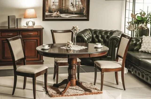 Kitchen Chair Jeddah | size: Width: 45cm, Height: 96cm, Depth: 42cm | color: Beige | image: 2 | variant: 1003678