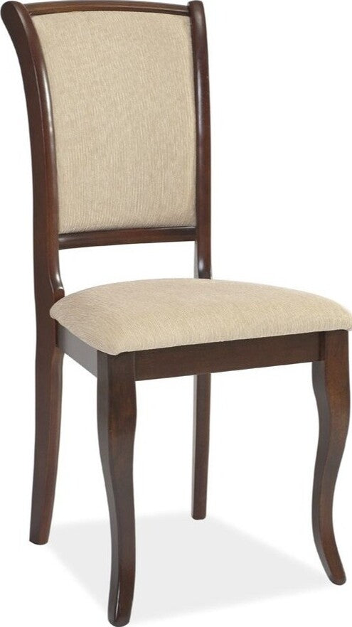 Kitchen Chair Jeddah | size: Width: 45cm, Height: 96cm, Depth: 42cm | color: Brown/Beige | image: 1 | variant: 1003677