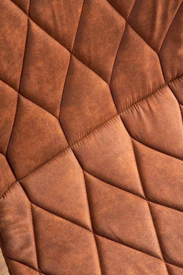 Kitchen Chair Jelgava | size: Width: 49cm, Height: 90cm, Depth: 62cm | color: Brown | image: 3 | variant: 1002191