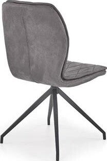 Kitchen Chair Jelgava | size: Width: 49cm, Height: 90cm, Depth: 62cm | color: Gray | image: 2 | variant: 1002189