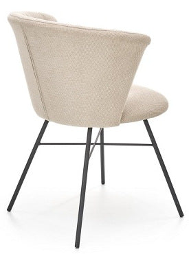 Kitchen Chair Jerusalem | size: Width: 60cm, Height: 79cm, Depth: 59cm | color: Beige | image: 4 | variant: 1002422