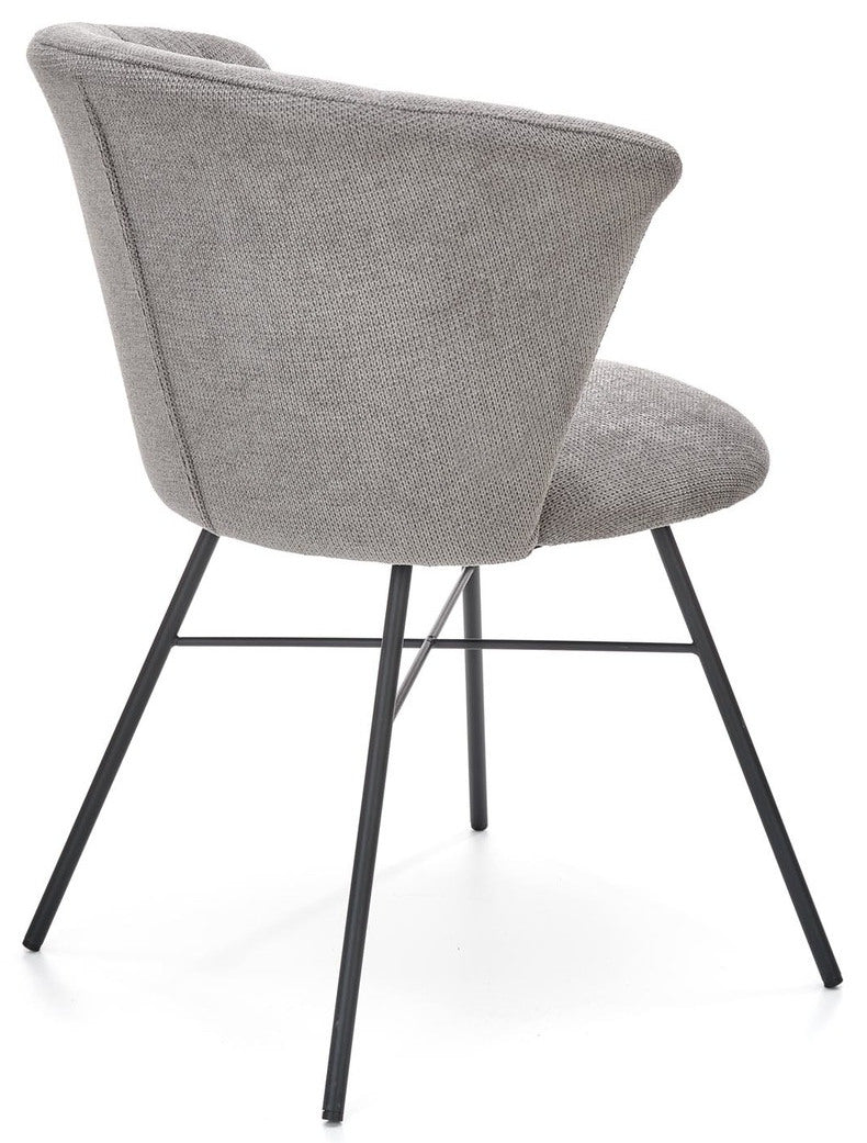 Kitchen Chair Jerusalem | size: Width: 60cm, Height: 79cm, Depth: 59cm | color: Gray | image: 4 | variant: 1002423