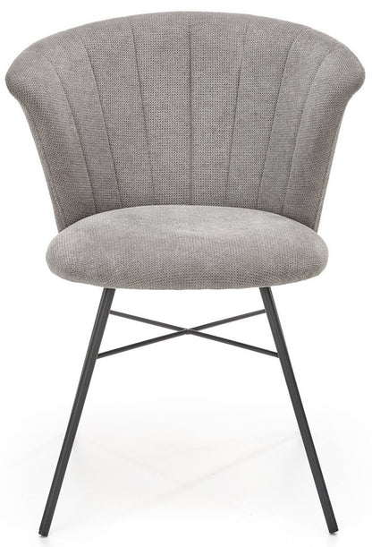Kitchen Chair Jerusalem | size: Width: 60cm, Height: 79cm, Depth: 59cm | color: Gray | image: 5 | variant: 1002423