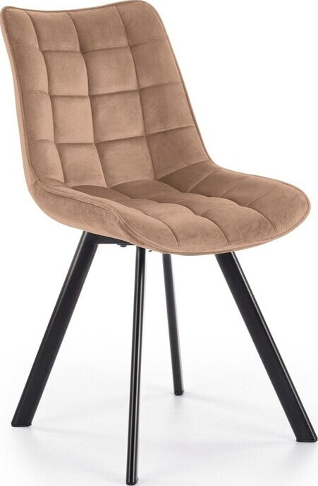Kitchen Chair Jonava | size: Width: 46cm, Height: 84cm, Depth: 61cm | color: Beige | image: 0 | variant: 1002249