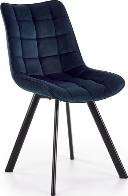 Kitchen Chair Jonava | size: Width: 46cm, Height: 84cm, Depth: 61cm | color: Blue | image: 1 | variant: 1002246
