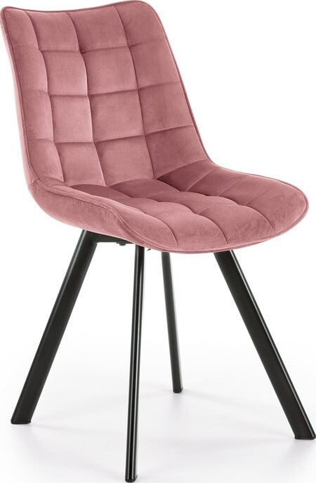 Kitchen Chair Jonava | size: Width: 46cm, Height: 84cm, Depth: 61cm | color: Pink | image: 1 | variant: 1002248