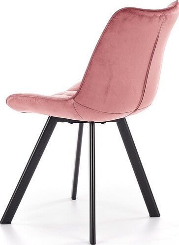 Kitchen Chair Jonava | size: Width: 46cm, Height: 84cm, Depth: 61cm | color: Pink | image: 3 | variant: 1002248