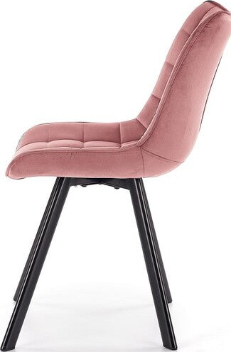 Kitchen Chair Jonava | size: Width: 46cm, Height: 84cm, Depth: 61cm | color: Pink | image: 4 | variant: 1002248