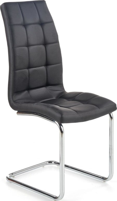 Kitchen Chair K147 | size: Width: 42cm, Height: 101cm, Depth: 55cm | color: Black | image: 1 | variant: 1003052