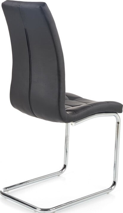 Kitchen Chair K147 | size: Width: 42cm, Height: 101cm, Depth: 55cm | color: Black | image: 3 | variant: 1003052