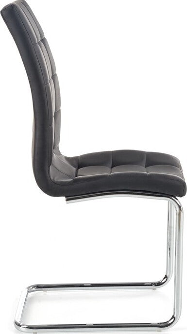 Kitchen Chair K147 | size: Width: 42cm, Height: 101cm, Depth: 55cm | color: Black | image: 4 | variant: 1003052