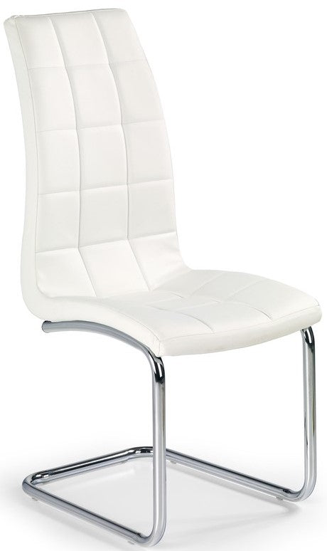 Kitchen Chair K147 | size: Width: 42cm, Height: 101cm, Depth: 55cm | color: White | image: 1 | variant: 1003051