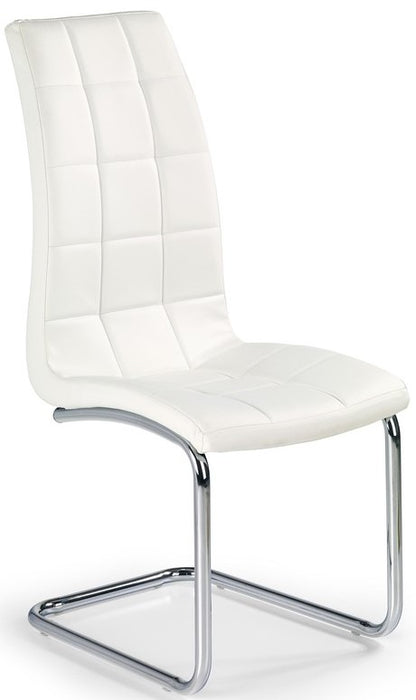Kitchen Chair K147 | size: Width: 42cm, Height: 101cm, Depth: 55cm | color: White | image: 1 | variant: 1003051