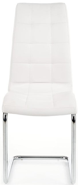 Kitchen Chair K147 | size: Width: 42cm, Height: 101cm, Depth: 55cm | color: White | image: 5 | variant: 1003051