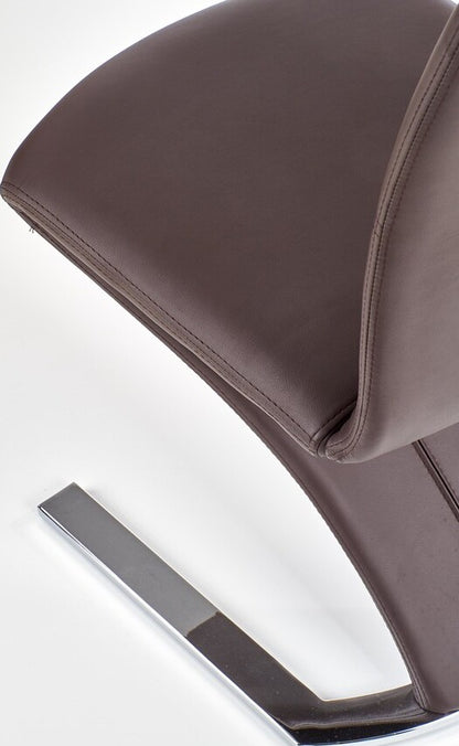 Kitchen Chair K188 | size: Width: 45cm, Height: 101cm, Depth: 63cm | color: Brown | image: 6 | variant: 1003063