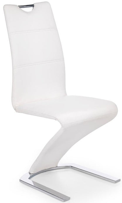 Kitchen Chair K188 | size: Width: 45cm, Height: 101cm, Depth: 63cm | color: White | image: 1 | variant: 1003062