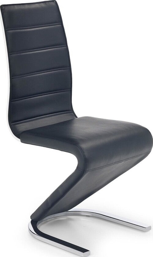 Kitchen Chair K194 | size: Width: 49cm, Height: 99cm, Depth: 58cm | color: Black | image: 1 | variant: 1011498