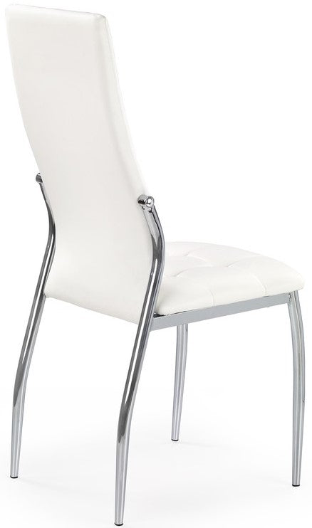 Kitchen Chair K209 | size: Width: 42cm, Height: 100cm, Depth: 42cm | color: White | image: 2 | variant: 1003074