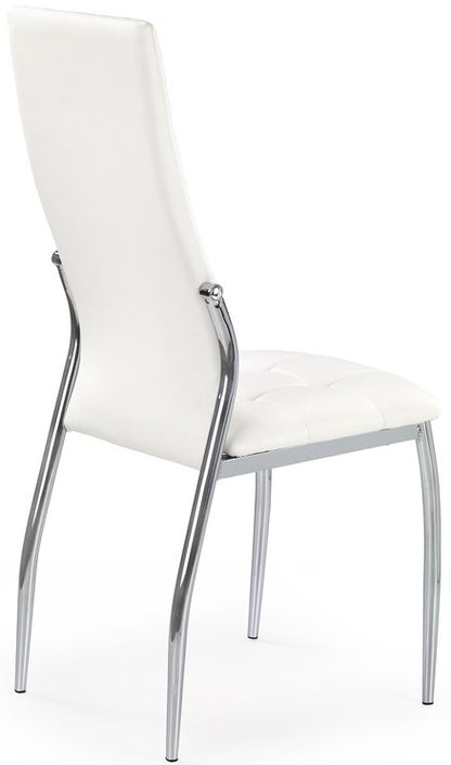 Kitchen Chair K209 | size: Width: 42cm, Height: 100cm, Depth: 42cm | color: White | image: 2 | variant: 1003074