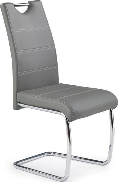 Kitchen Chair K211 | size: Width: 42cm, Height: 97cm, Depth: 60cm | color: Gray | image: 1 | variant: 1003080