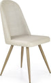 Kitchen Chair K214 | size: Width: 45cm, Height: 90cm, Depth: 53cm | color: Beige | image: 1 | variant: 1003083