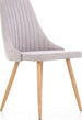 Kitchen Chair K285 | size: Width: 56cm, Height: 85cm, Depth: 49cm | color: Gray | image: 1 | variant: 1003108