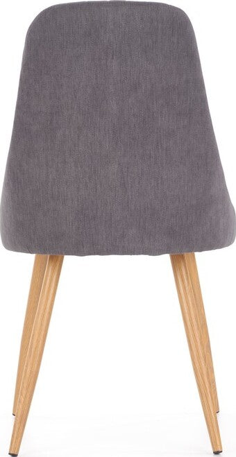 Kitchen Chair K285 | size: Width: 56cm, Height: 85cm, Depth: 49cm | color: Gray | image: 2 | variant: 1003109