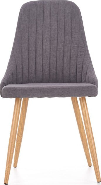 Kitchen Chair K285 | size: Width: 56cm, Height: 85cm, Depth: 49cm | color: Gray | image: 5 | variant: 1003109