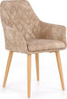 Kitchen Chair K287 | size: Width: 58cm, Height: 85cm, Depth: 61cm | color: Beige | image: 1 | variant: 1003112