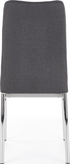 Kitchen Chair K309 | size: Width: 43cm, Height: 97cm, Depth: 57cm | color: Gray | image: 3 | variant: 1003129