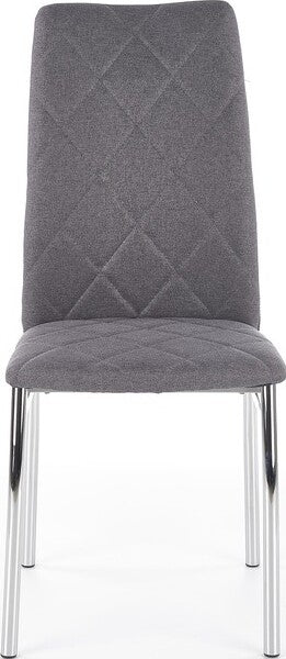 Kitchen Chair K309 | size: Width: 43cm, Height: 97cm, Depth: 57cm | color: Gray | image: 4 | variant: 1003127