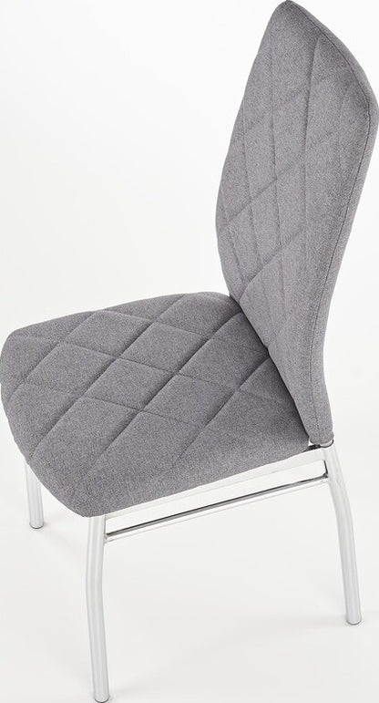 Kitchen Chair K309 | size: Width: 43cm, Height: 97cm, Depth: 57cm | color: Gray | image: 6 | variant: 1003127