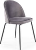 Kitchen Chair K314 | size: Width: 49cm, Height: 80cm, Depth: 50cm | color: Gray | image: 1 | variant: 1003137