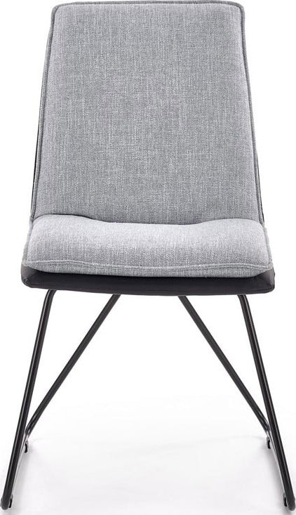 Kitchen Chair K326 | size: Width: 49cm, Height: 85cm, Depth: 55cm | color: Gray | image: 3 | variant: 1011472