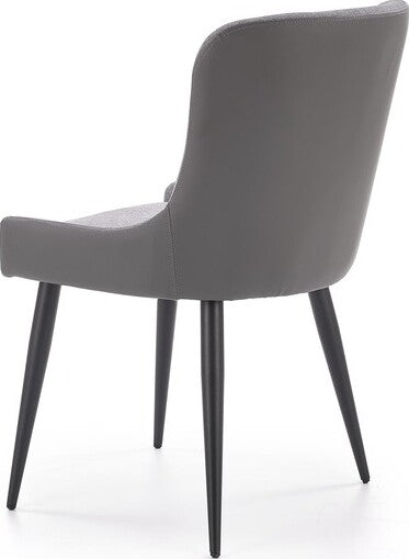 Kitchen Chair K333 | size: Width: 49cm, Height: 87cm, Depth: 62cm | color: Gray | image: 4 | variant: 1011465