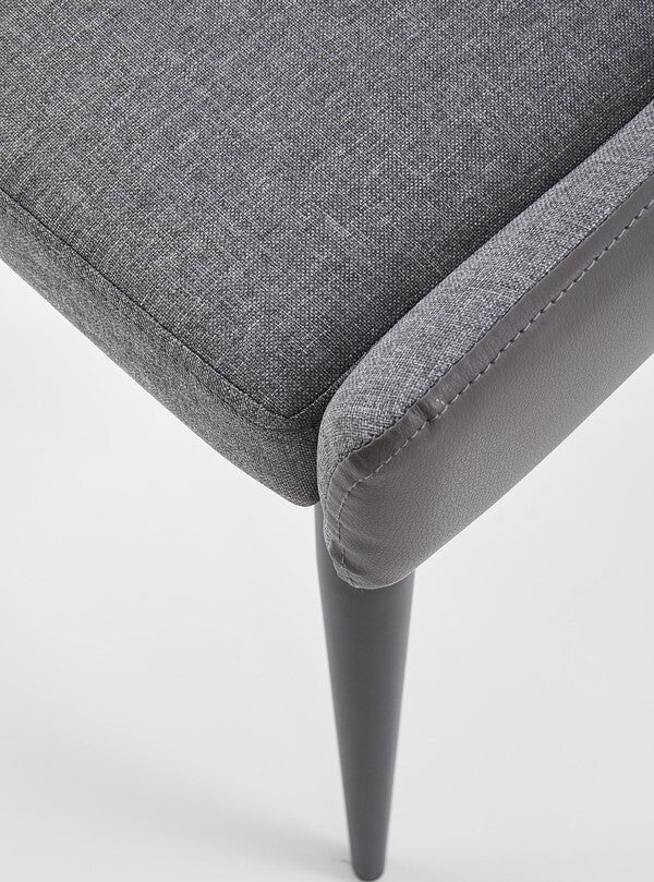 Kitchen Chair K333 | size: Width: 49cm, Height: 87cm, Depth: 62cm | color: Gray | image: 6 | variant: 1011465