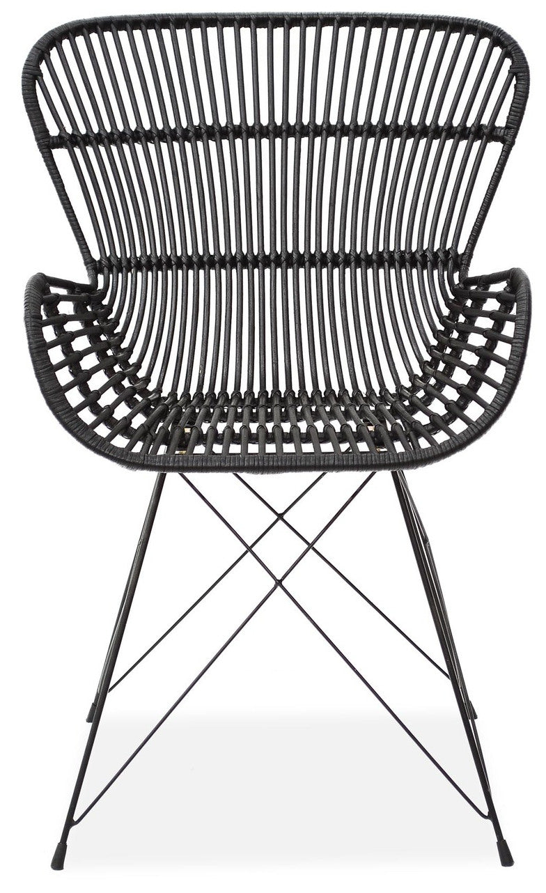 Kitchen Chair K335 | size: Width: 61cm, Height: 90cm, Depth: 63cm | color: Black | image: 4 | variant: 1003157