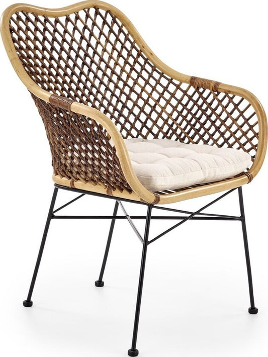 Kitchen Chair K336 | size: Width: 64cm, Height: 89cm, Depth: 64cm | color: Beige | image: 1 | variant: 1011495