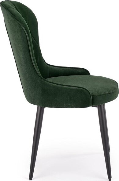 Kitchen Chair K366 | size: Width: 52cm, Height: 92cm, Depth: 58cm | color: Green | image: 2 | variant: 1003175
