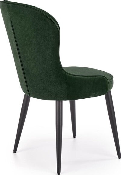 Kitchen Chair K366 | size: Width: 52cm, Height: 92cm, Depth: 58cm | color: Green | image: 3 | variant: 1003175