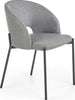 Kitchen Chair K373 | size: Width: 51cm, Height: 77cm, Depth: 57cm | color: Gray | image: 1 | variant: 1003179