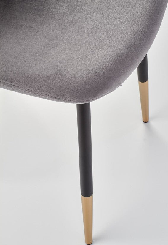 Kitchen Chair K379 | size: Width: 45cm, Height: 88cm, Depth: 48cm | color: Gray | image: 5 | variant: 1003187