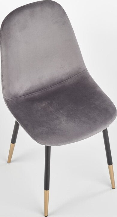 Kitchen Chair K379 | size: Width: 45cm, Height: 88cm, Depth: 48cm | color: Gray | image: 6 | variant: 1003187