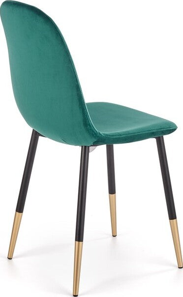 Kitchen Chair K379 | size: Width: 45cm, Height: 88cm, Depth: 48cm | color: Green | image: 2 | variant: 1003186