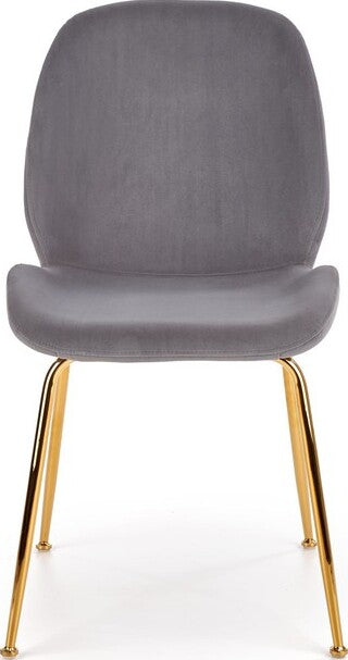 Kitchen Chair K381 | size: Width: 48cm, Height: 88cm, Depth: 58cm | color: Gray | image: 4 | variant: 1003190