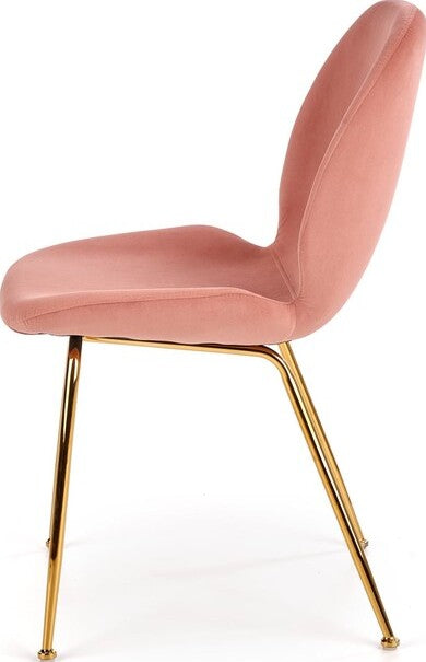 Kitchen Chair K381 | size: Width: 48cm, Height: 88cm, Depth: 58cm | color: Pink | image: 5 | variant: 1003191