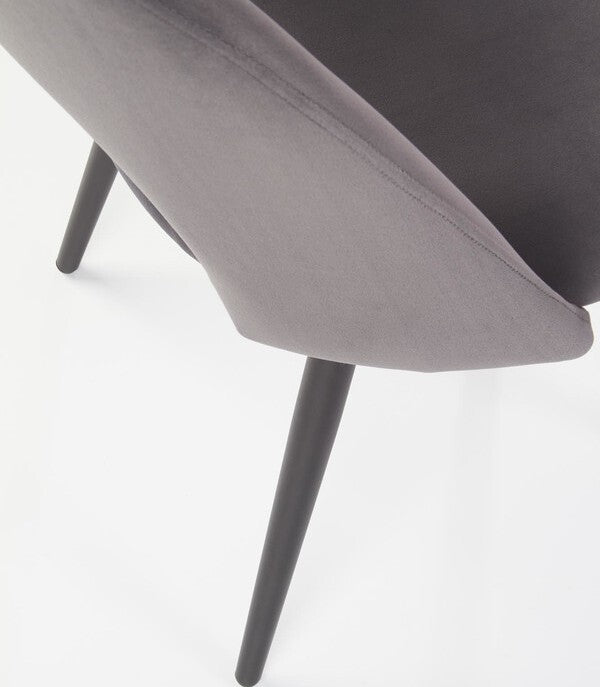 Kitchen Chair K384 | size: Width: 54cm, Height: 84cm, Depth: 57cm | color: Gray | image: 5 | variant: 1003193