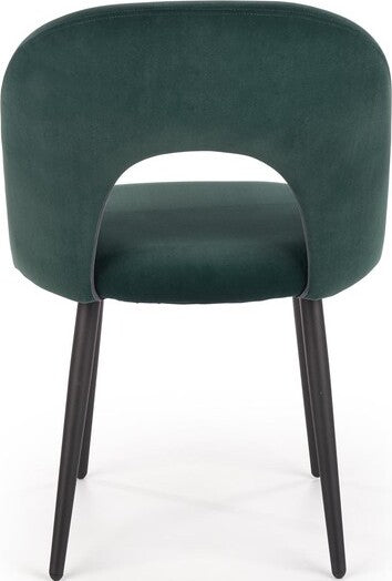 Kitchen Chair K384 | size: Width: 54cm, Height: 84cm, Depth: 57cm | color: Green | image: 5 | variant: 1003194
